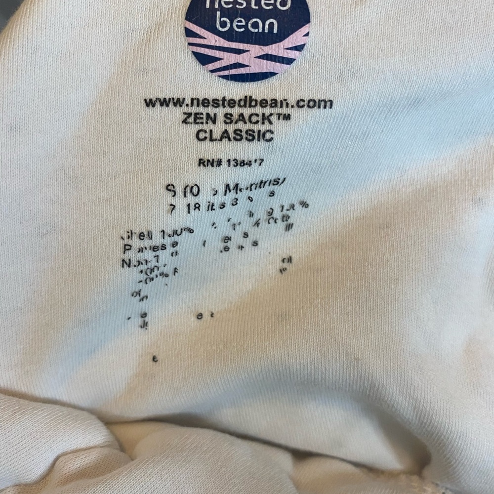 Nested bean sack small
